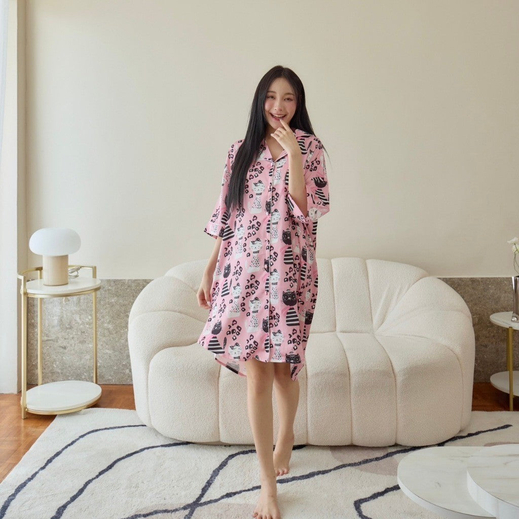 ชุดนอน Muslin Pajamas Collection Muslin Pet ( รุ่น N1255 T1255 K1255)