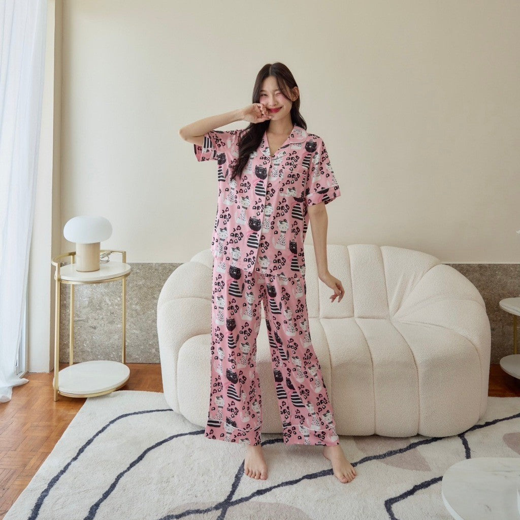 ชุดนอน Muslin Pajamas Collection Muslin Pet ( รุ่น N1255 T1255 K1255)