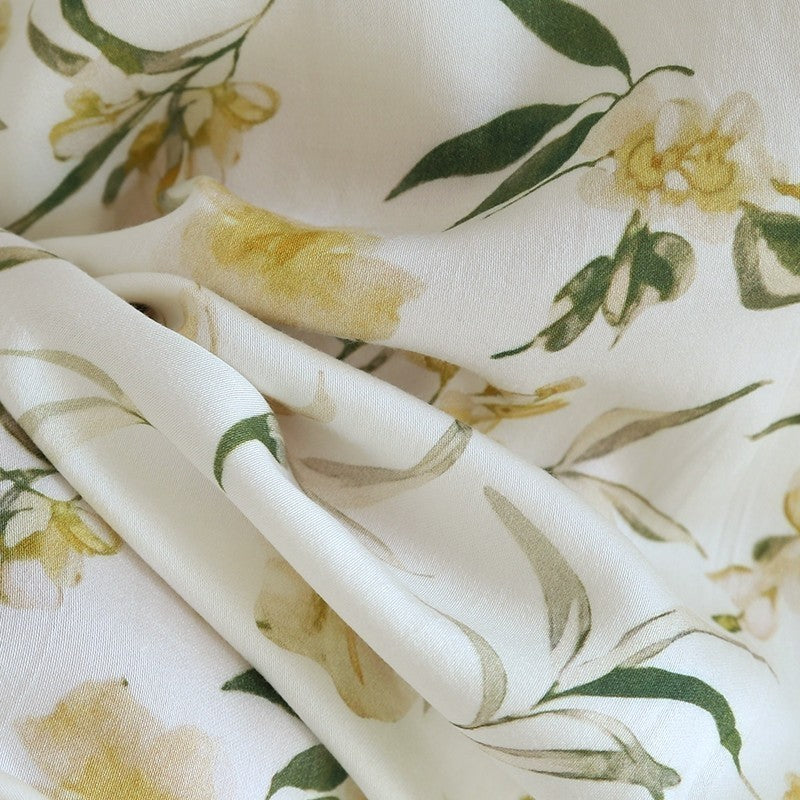 ชุดนอน Muslin Pajamas Organic bamboo รุ่น Flower Blue (A1016 B1016 E1016)|ชุดนอนผู้หญิง