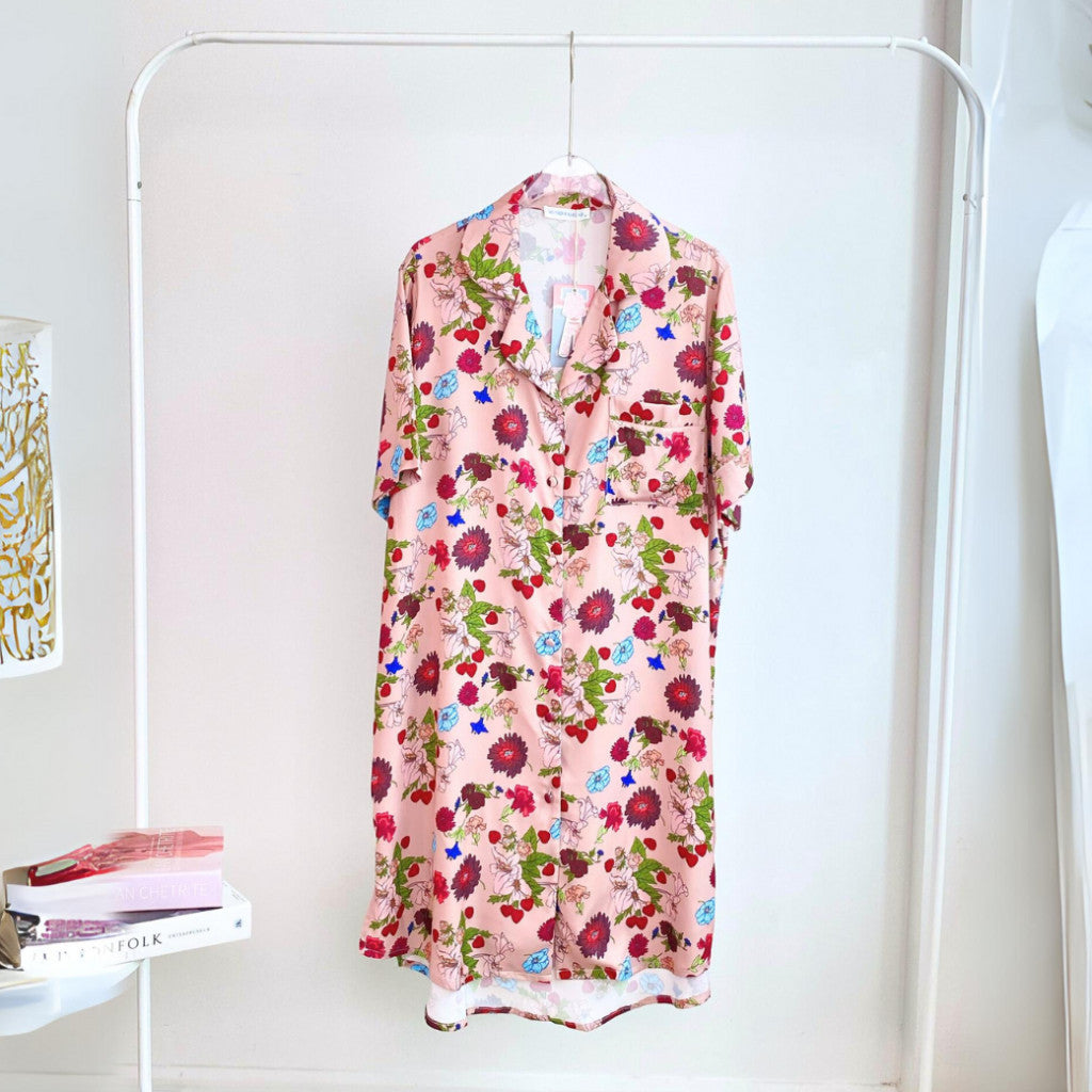 ชุดนอน Muslin Pajamas Silk Satin รุ่น Forest Fora (K3089 T3089 L3089)