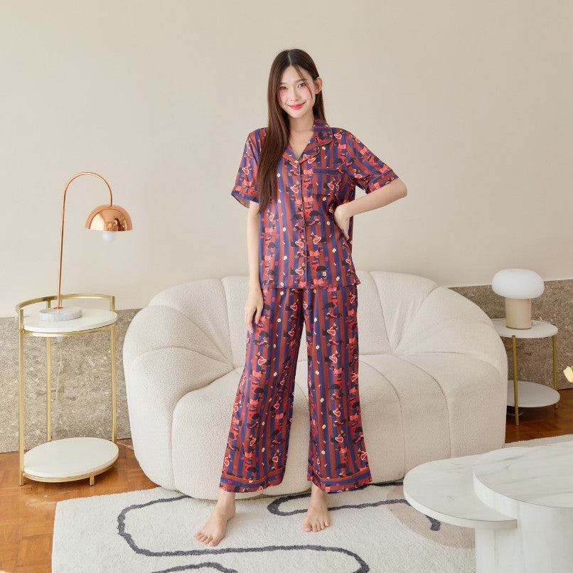 ชุดนอน Muslin Pajamas Collection Muslin Pet (N5017 T5017)