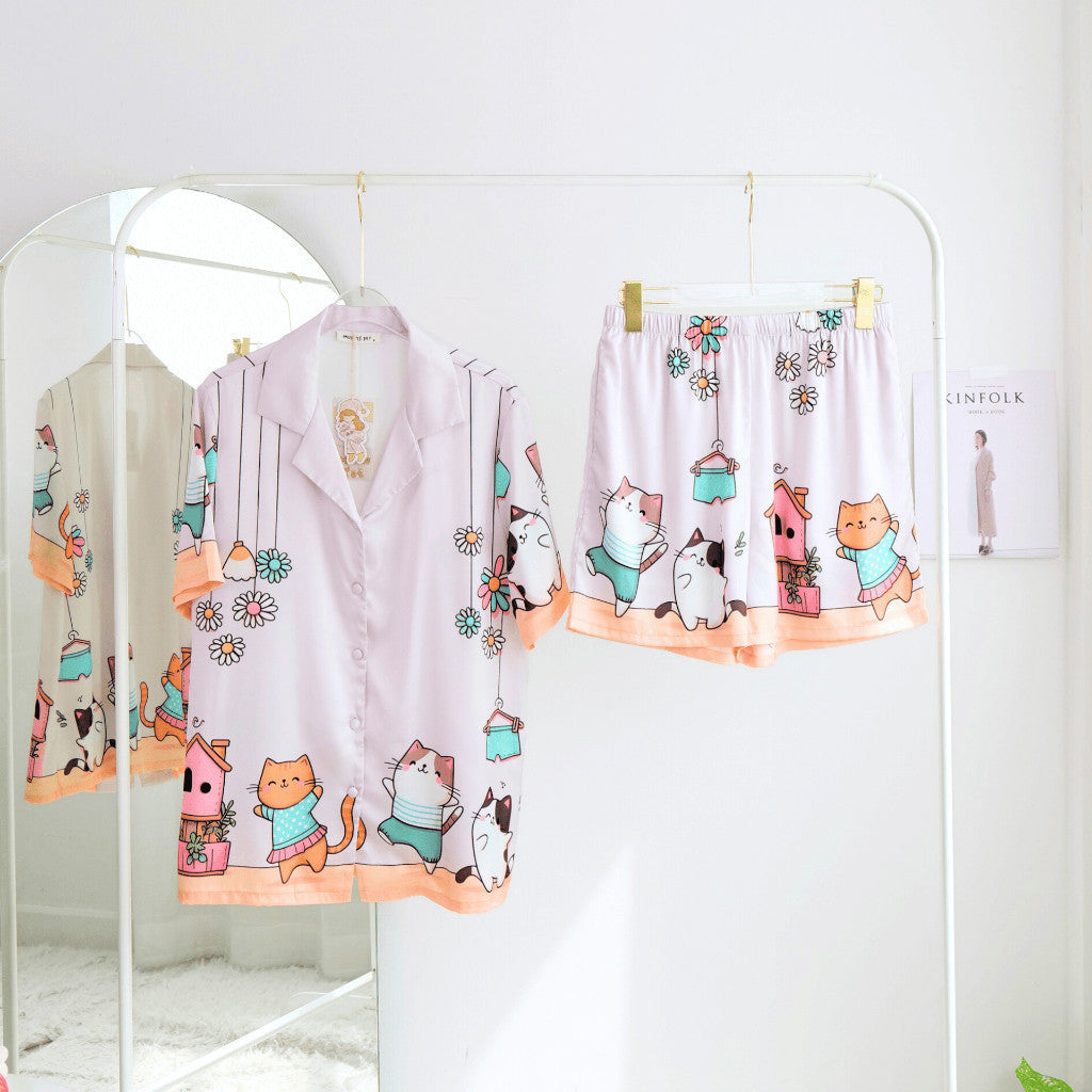 ชุดนอน Muslin Pajamas Collection Muslin Pet (N5061 T5061)