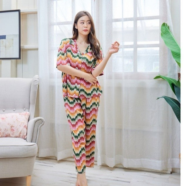 ชุดนอน Muslin Pajamas Organic bamboo ( G428 G429 )