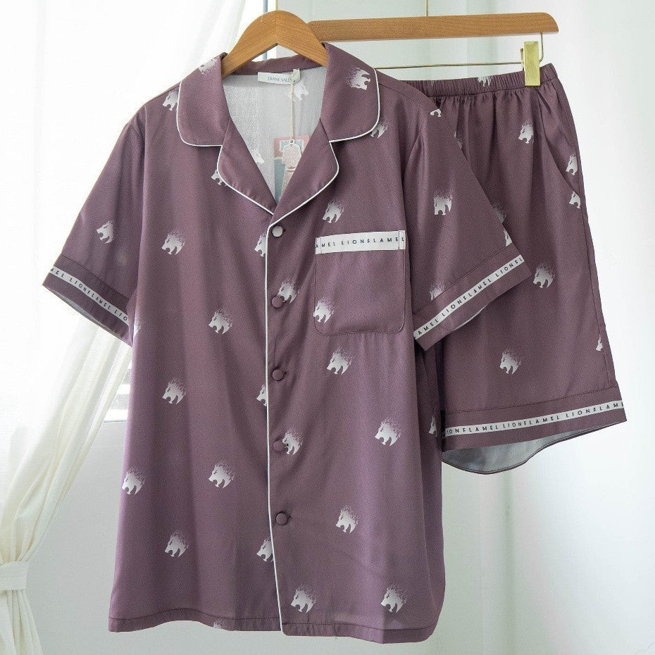 ชุดนอน Muslin Pajamas Silk jacquard ( Y109 Y110 Y111 Y112 )