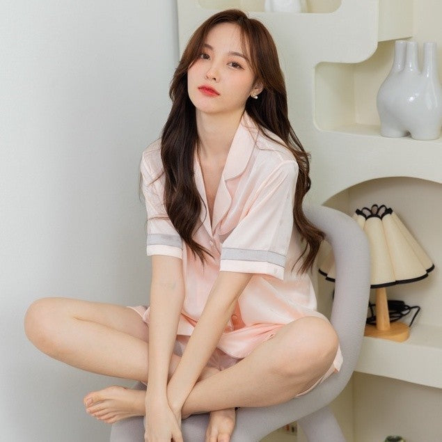 ชุดนอน Muslin Pajamas Organic bamboo ( N213 )