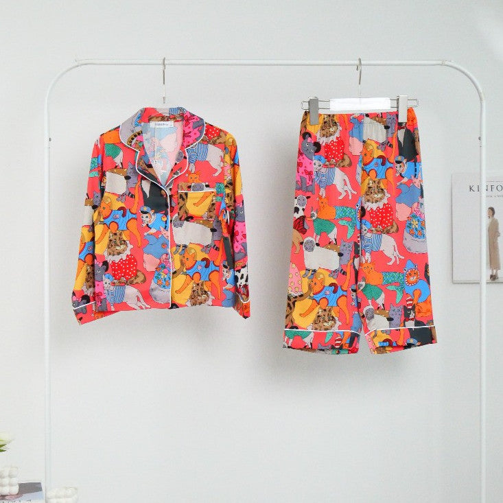 ชุดนอน Muslin Pajamas Silk Satin (M885 M1149 M1202 M1255)