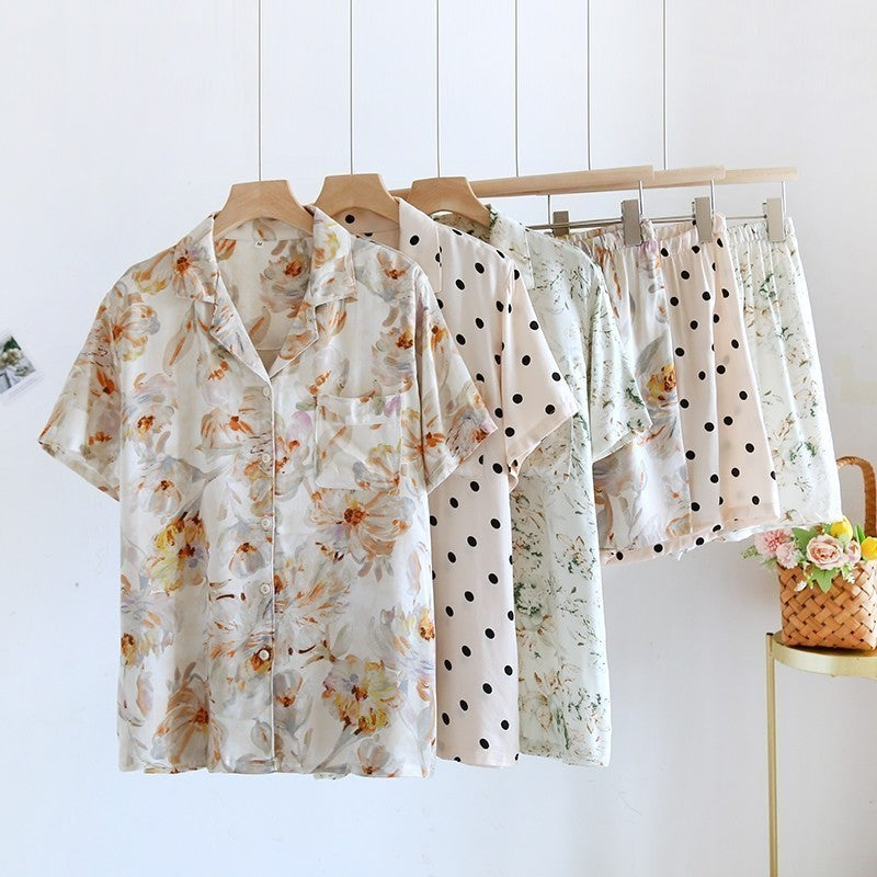 ชุดนอน Muslin Pajamas Organic bamboo รุ่น (A456 A458 A459)