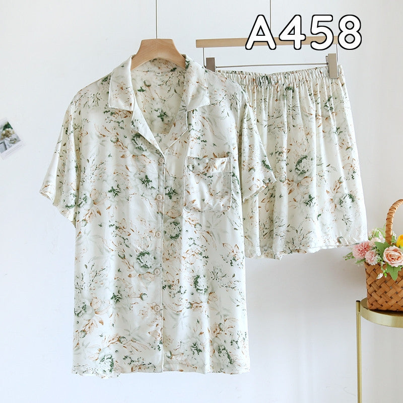 ชุดนอน Muslin Pajamas Organic bamboo รุ่น (A456 A458 A459)