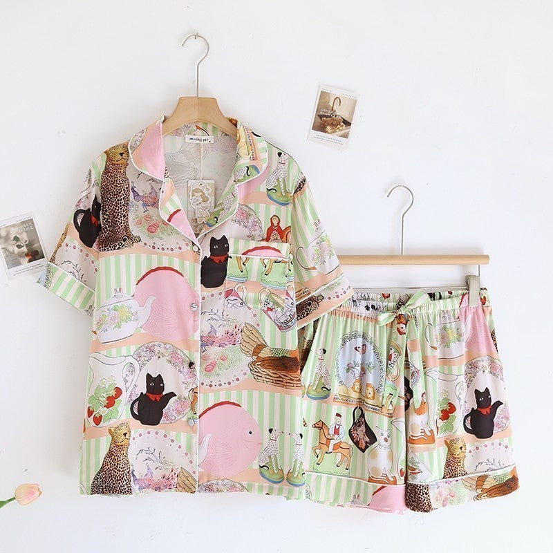 ชุดนอน Muslin Pajamas Collection Muslin Pet (N3178 T3178)