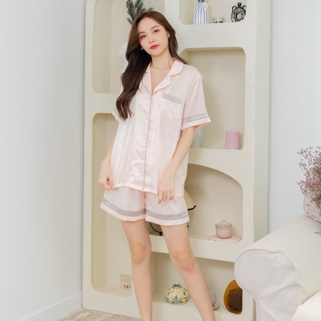 ชุดนอน Muslin Pajamas Organic bamboo ( N213 )