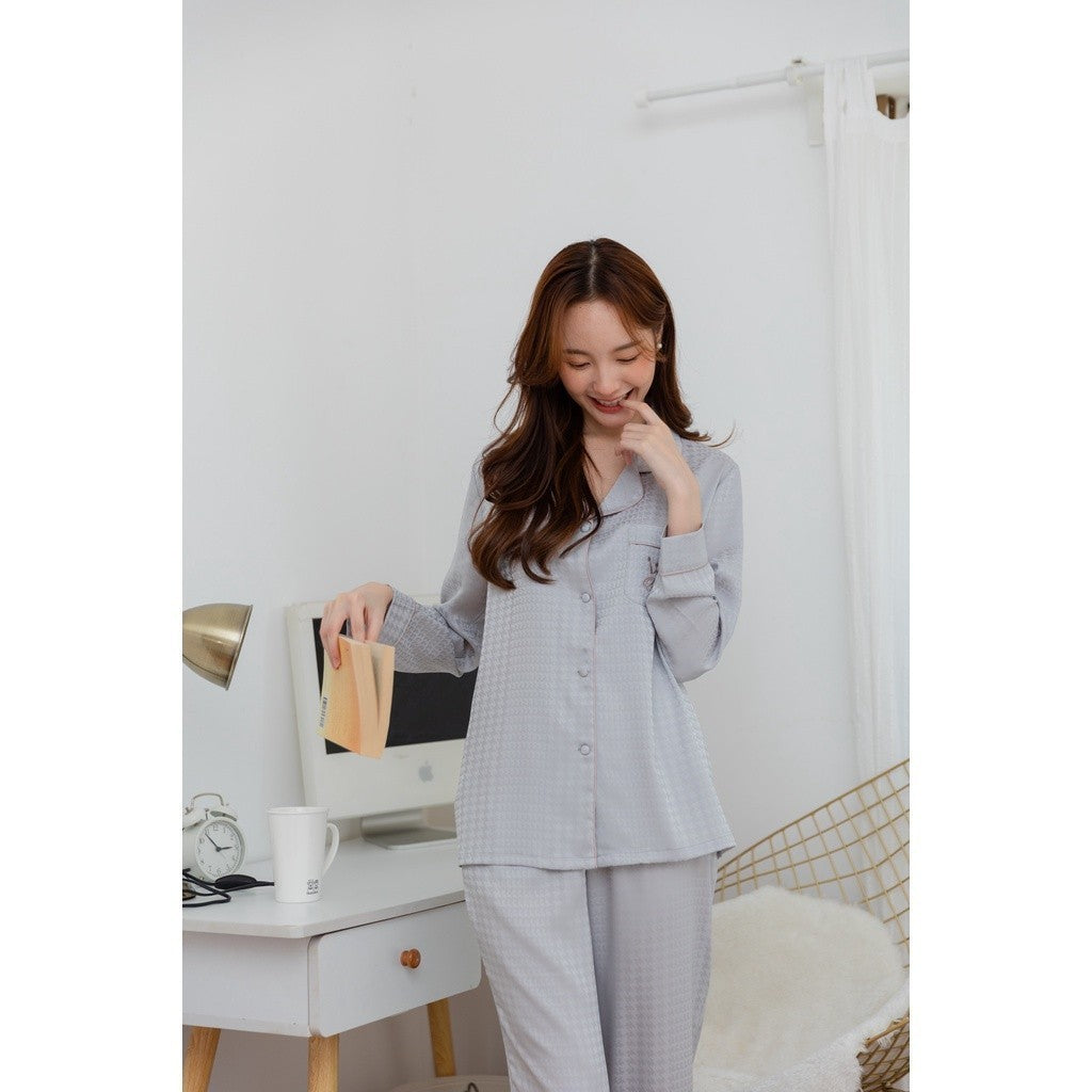 ชุดนอน Muslin Pajamas Organic bamboo ( P404 P405 P406 P407 P408 )