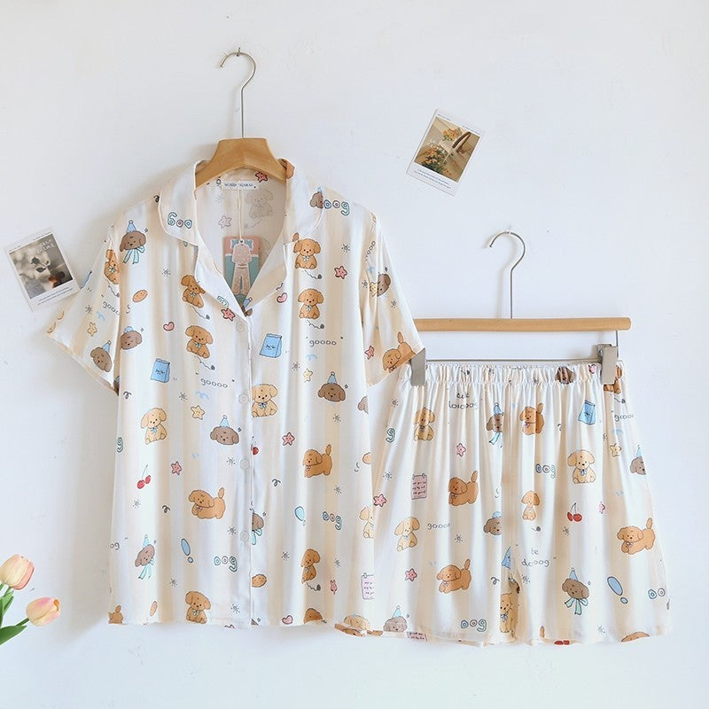 ชุดนอน Muslin Pajamas Organic bamboo รุ่น (A1023 B1023 E1023) | ชุดนอนผู้หญิง