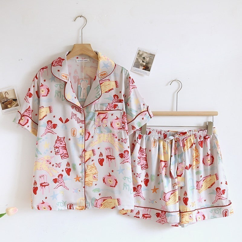 ชุดนอน Muslin Pajamas Silk Satin (N3167 T3167 P3167)