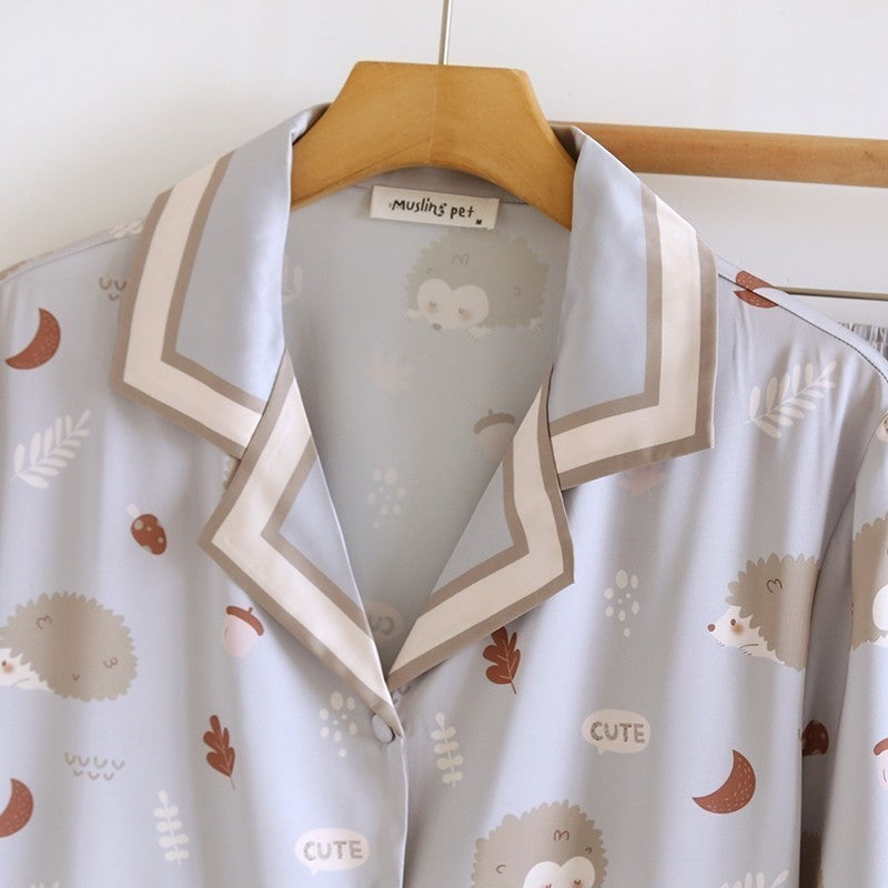 ชุดนอน Muslin Pajamas Collection Muslin Pet (N5028 T5028 Y5028)