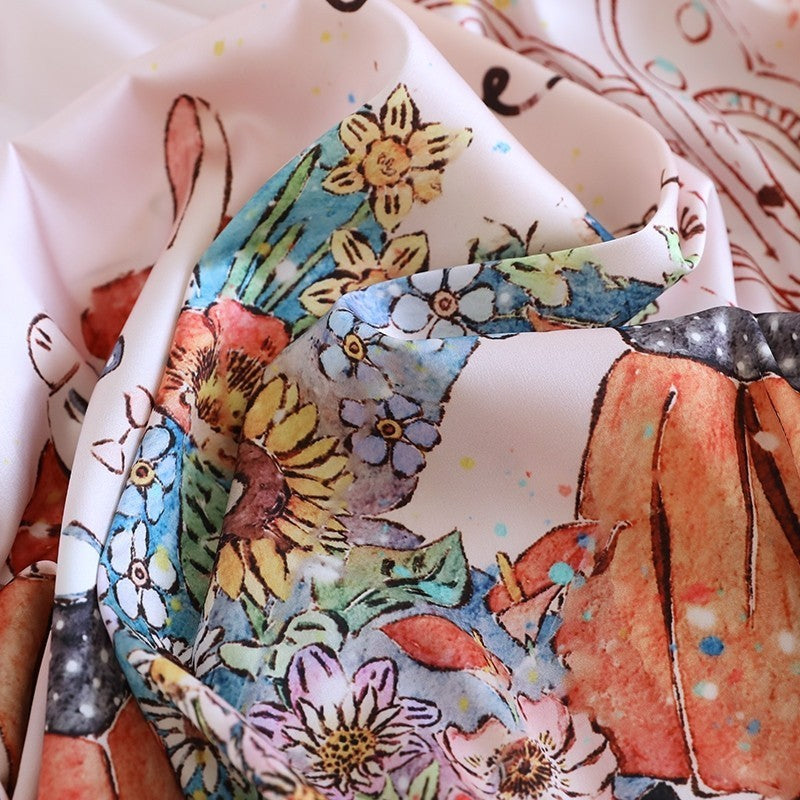 ชุดนอน Muslin Pajamas Silk Satin รุ่น Dreamy Bunny (W2134 V2134 K2134)|ชุดนอนผู้หญิง,ชุดนอนชุดเที่ยว