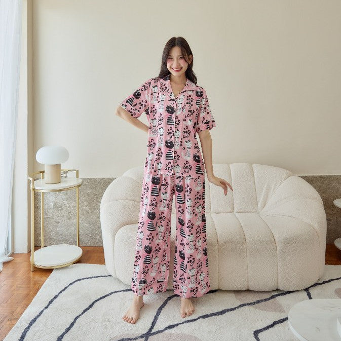 ชุดนอน Muslin Pajamas Collection Muslin Pet ( รุ่น N1255 T1255 K1255)