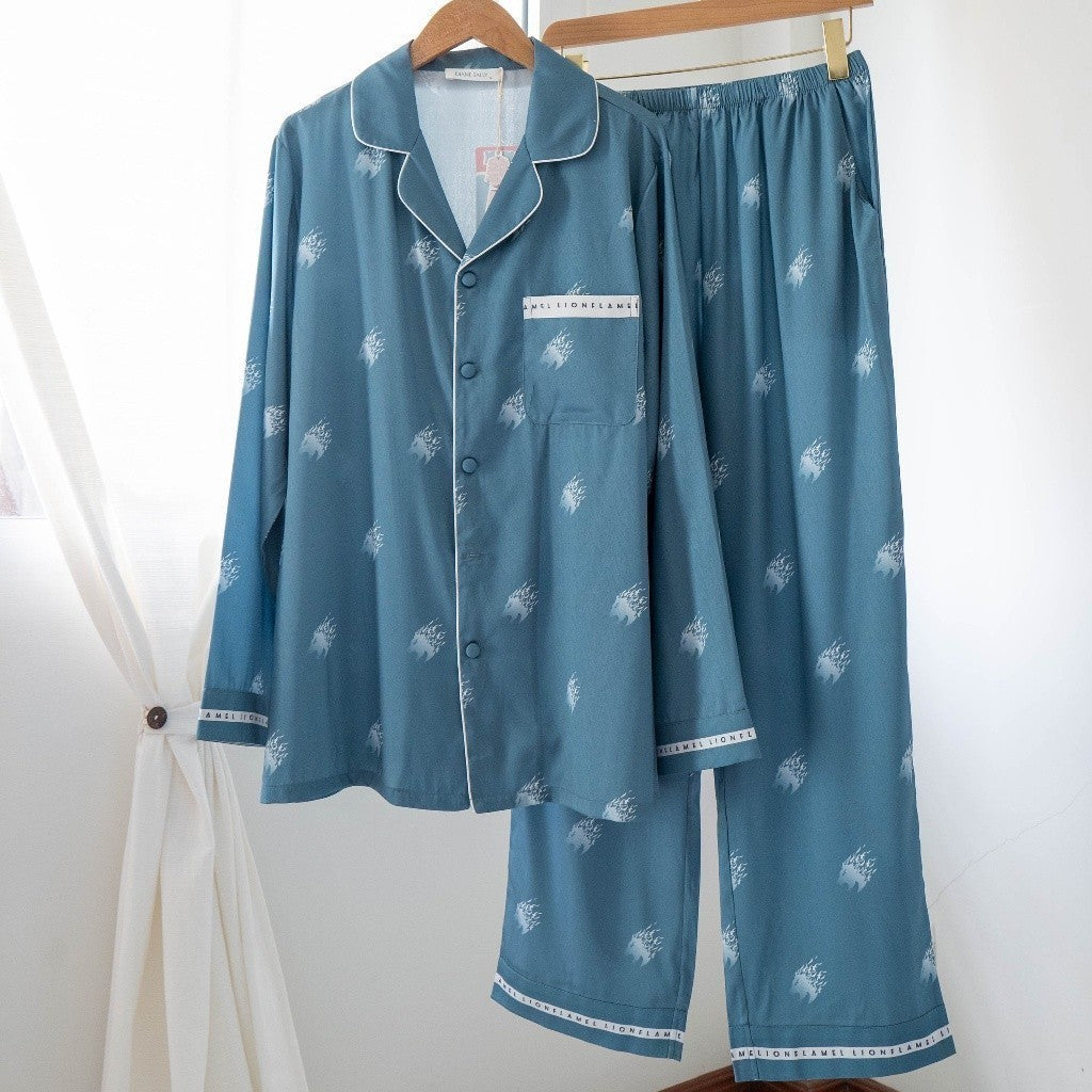 ชุดนอน Muslin Pajamas Silk jacquard ( Y109 Y110 Y111 Y112 )