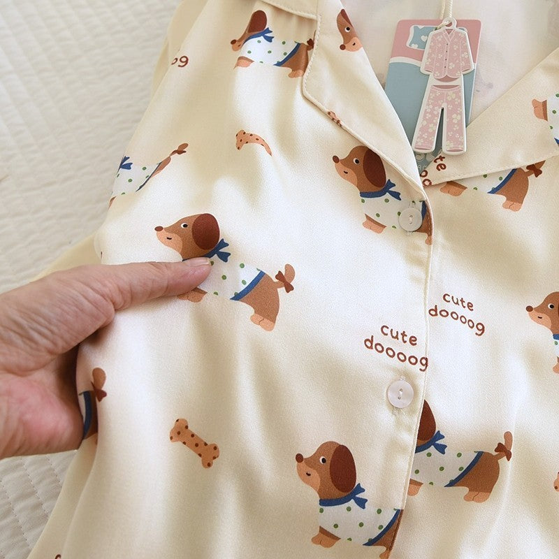 ชุดนอน Muslin Pajamas Organic bamboo รุ่น (A1021 B1021 E1021) | ชุดนอนผู้หญิง