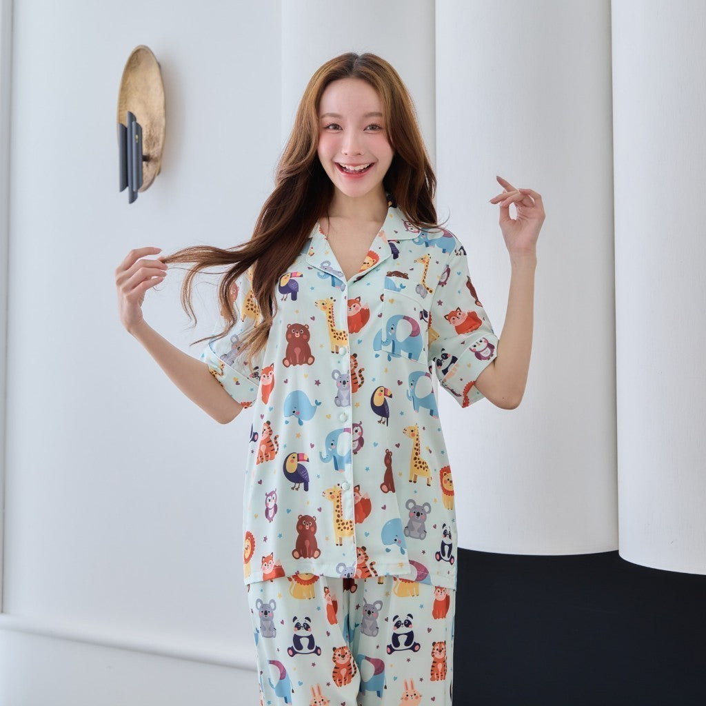 ชุดนอน Muslin Pajamas Collection Muslin Pet (N3140 T3140)