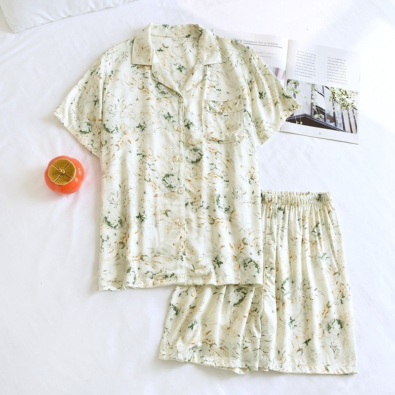 ชุดนอน Muslin Pajamas Organic bamboo รุ่น (A456 A458 A459)