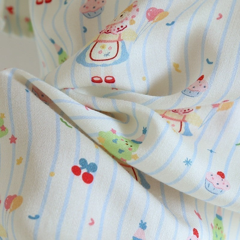 ชุดนอน Muslin Pajamas Organic bamboo รุ่น Forest Fairy (A1003 B1003 E1003)|ชุดนอนมีบรา,ชุดนอนผู้หญิง