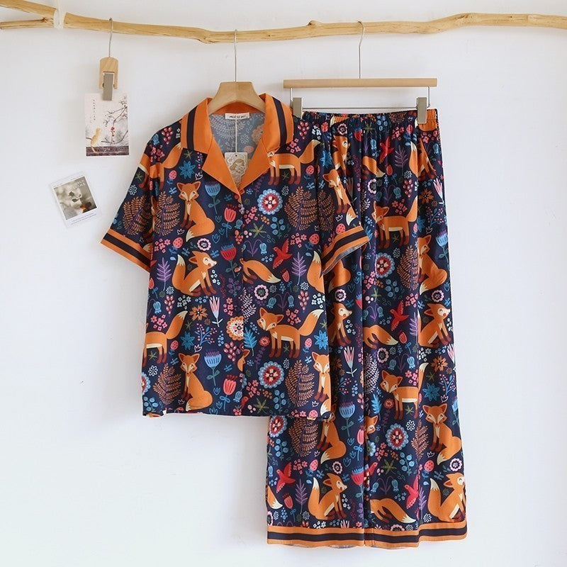 ชุดนอน Muslin Pajamas Collection Muslin Pet (N5045 T5045)