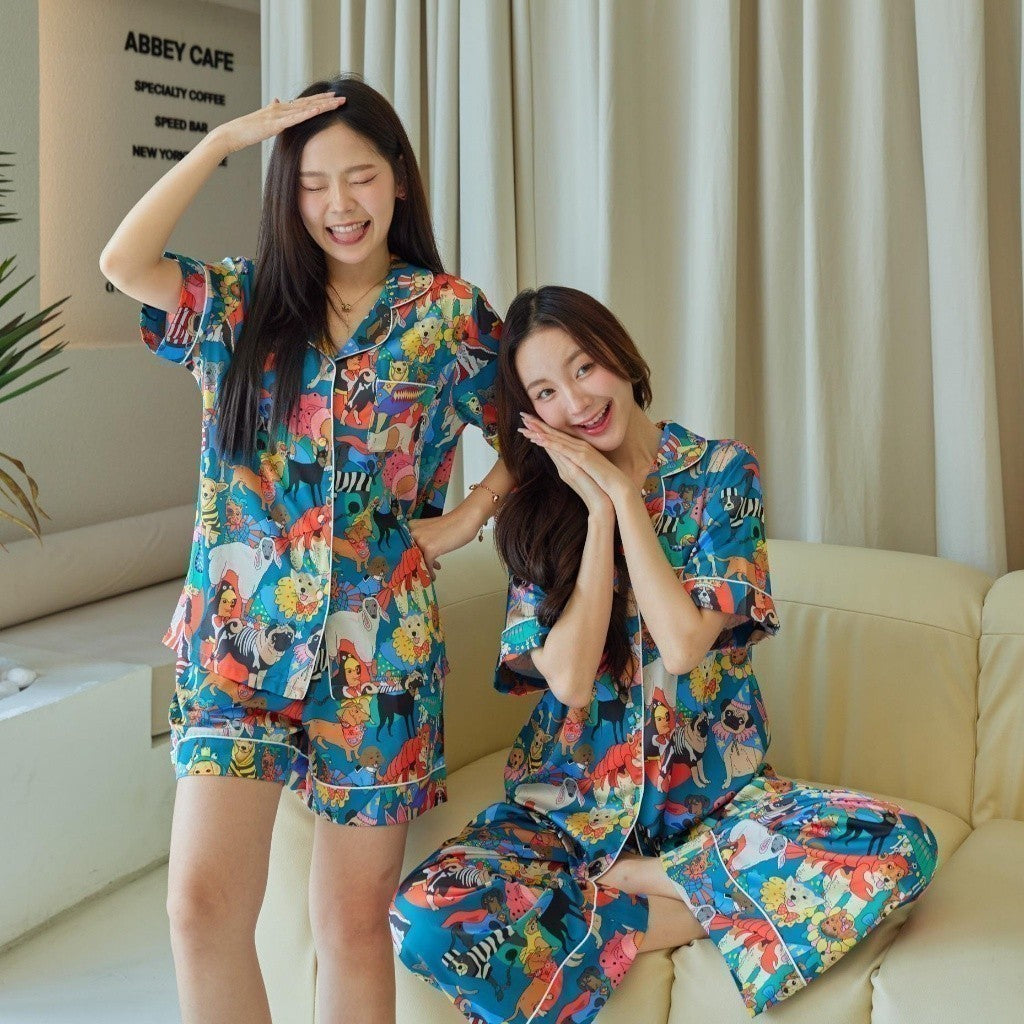 ชุดนอน Muslin Pajamas Collection Muslin Pet รุ่น (N1216 T1216 L1216 P1216)