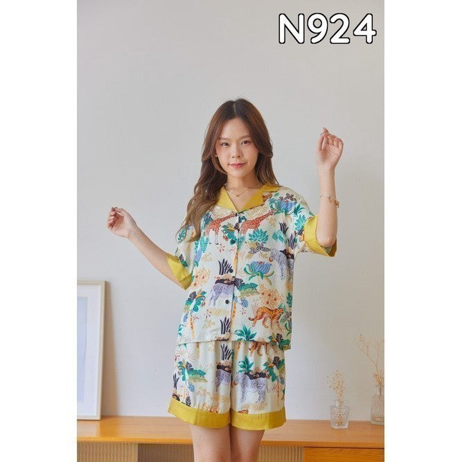 ชุดนอน Muslin Pajamas Collection Muslin Pet (N924 T924 P924 L924 K924)