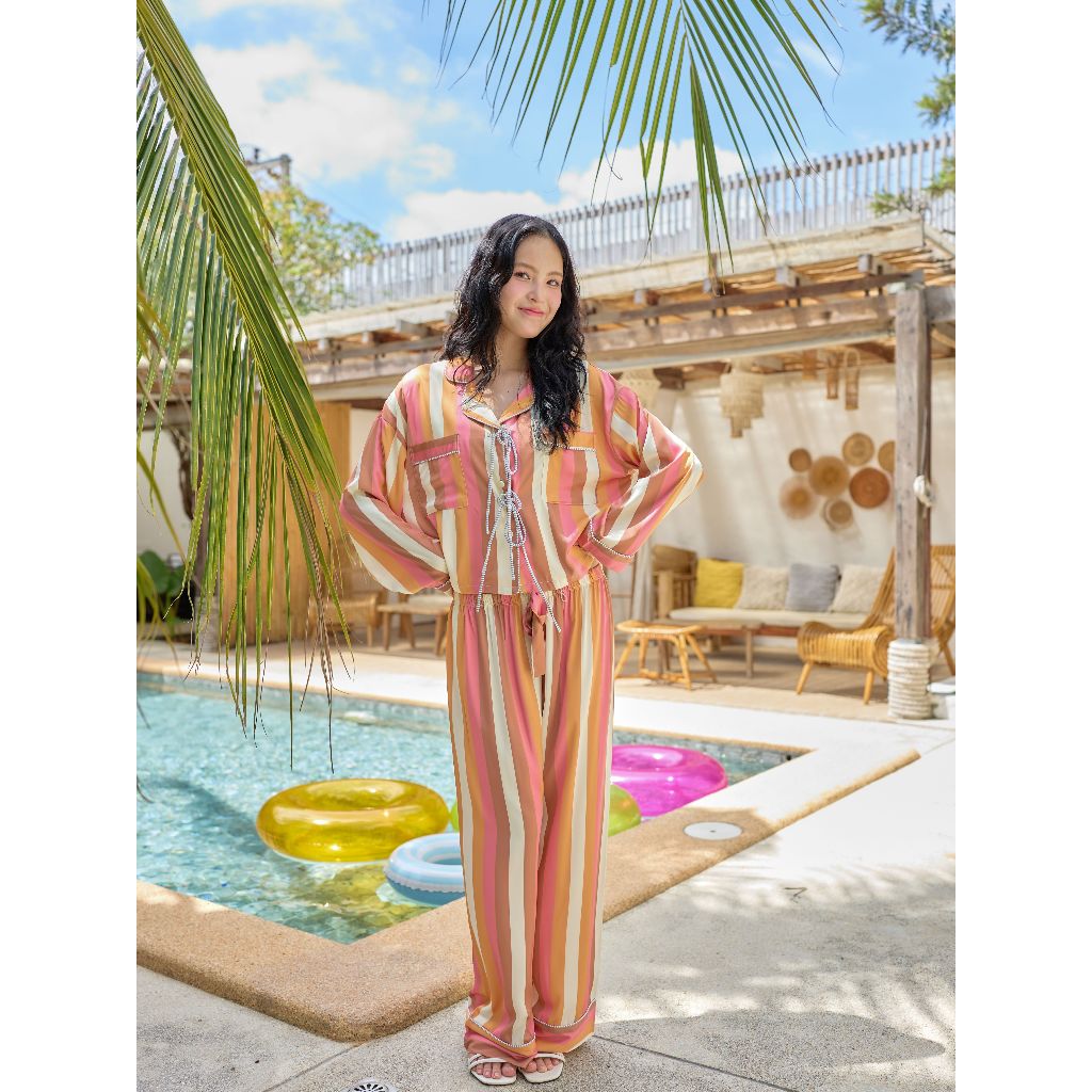 ชุดนอน Muslin Pajamas Collection Muslin Pet (U3240 U3241 U3242 P3241 P3242) | ชุดนอนชุดเที่ยว