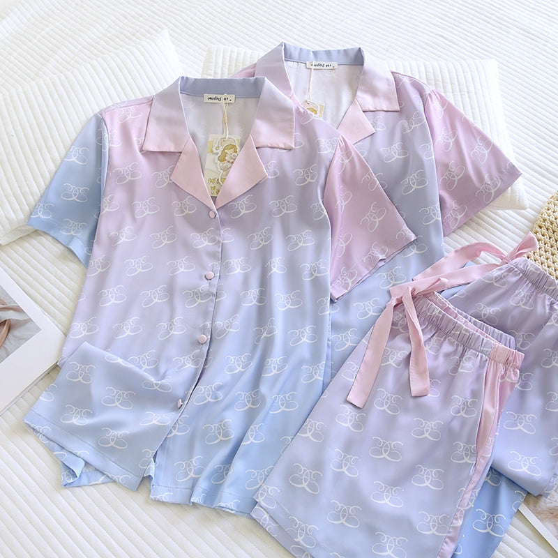 ชุดนอน Muslin Pajamas Muslin Pet รุ่น The Gentle Flow of Time(N3256 T3256) | ชุดนอนผู้หญิง