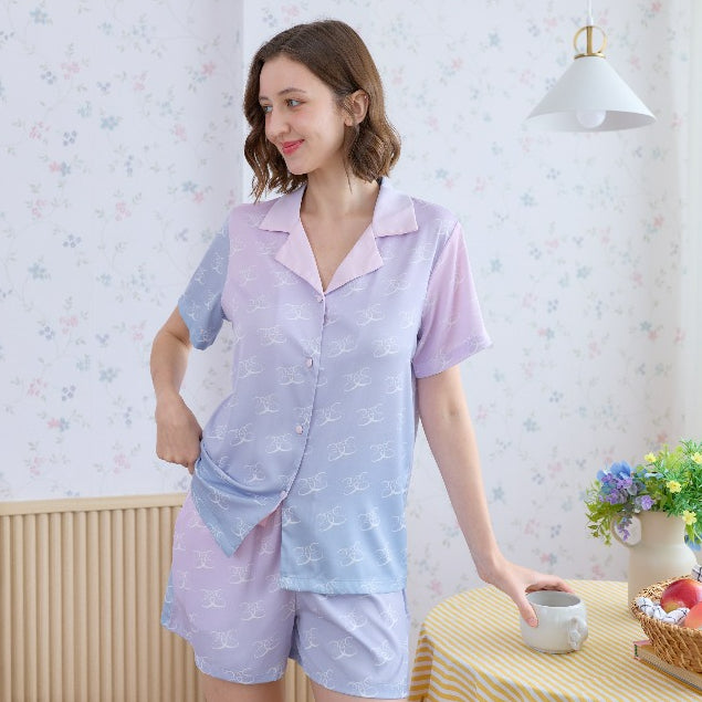 ชุดนอน Muslin Pajamas Muslin Pet รุ่น The Gentle Flow of Time(N3256 T3256) | ชุดนอนผู้หญิง