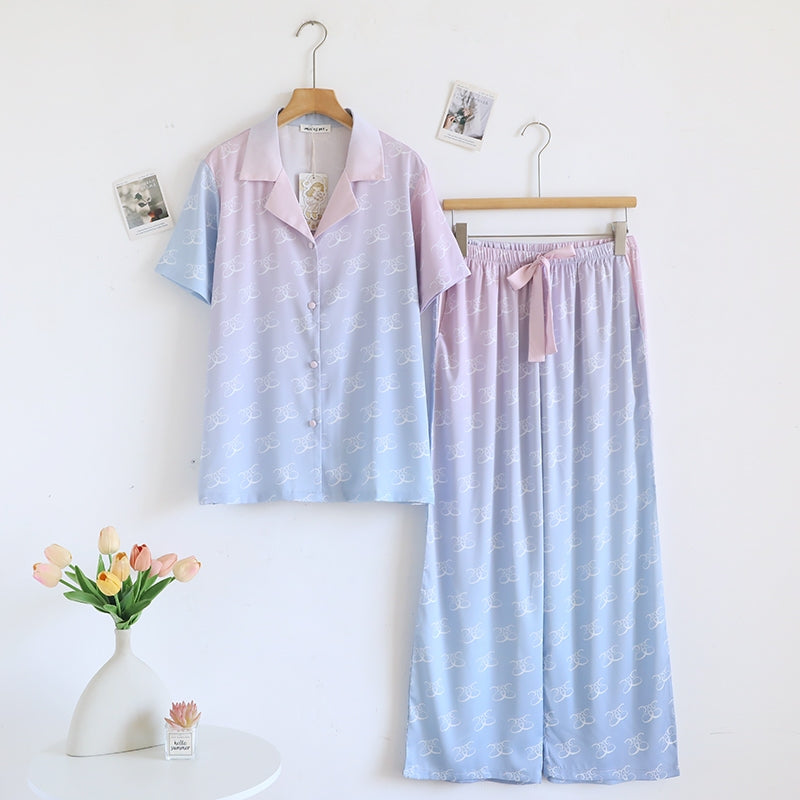 ชุดนอน Muslin Pajamas Muslin Pet รุ่น The Gentle Flow of Time(N3256 T3256) | ชุดนอนผู้หญิง
