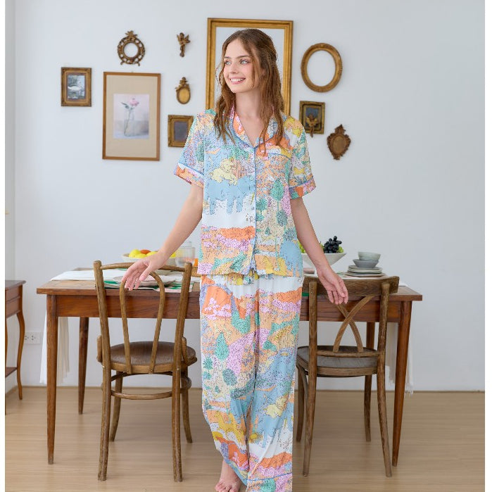 ชุดนอน Muslin Pajamas Collection Muslin Pet (N3041 T3041 L3041 K3041)