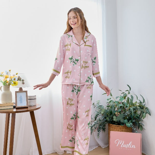 ชุดนอน Muslin Pajamas Collection Muslin Pet (P969 P997 P990 P991) | ชุดนอนชุดเที่ยว, ชุดนอนผู้หญิง