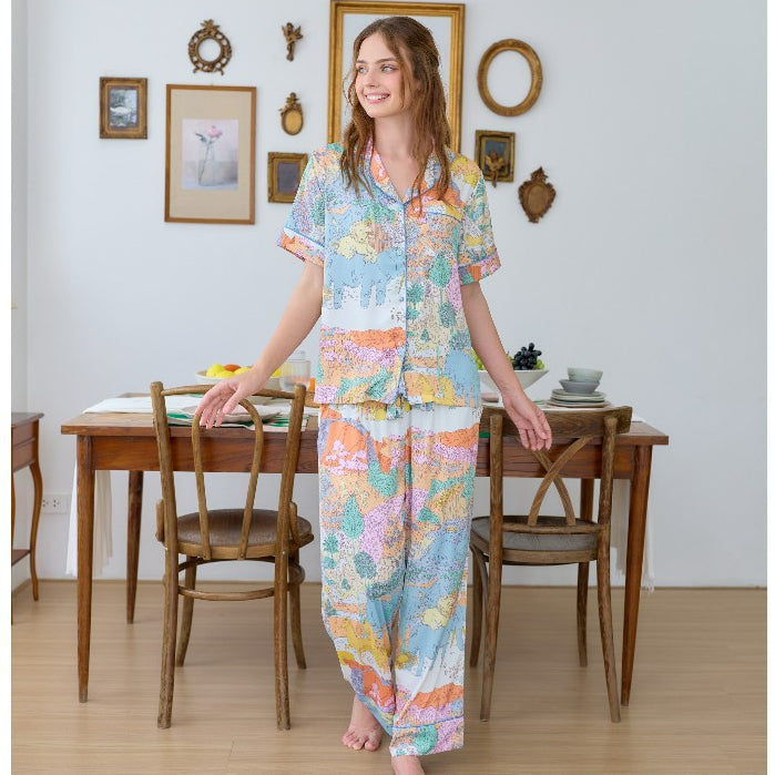 ชุดนอน Muslin Pajamas Collection Muslin Pet (N3041 T3041 L3041 K3041)