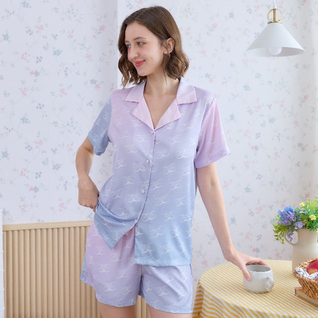 ชุดนอน Muslin Pajamas Muslin Pet รุ่น The Gentle Flow of Time(N3256 T3256) | ชุดนอนผู้หญิง