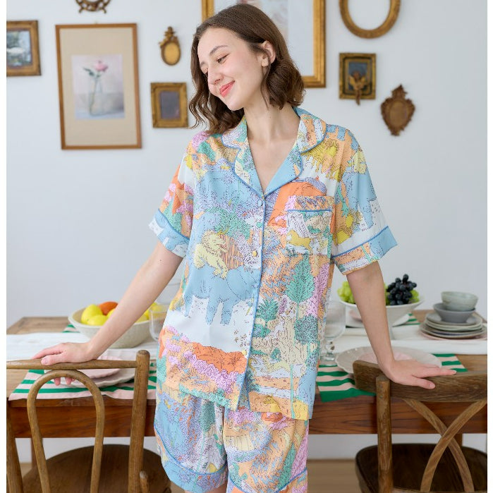ชุดนอน Muslin Pajamas Collection Muslin Pet (N3041 T3041 L3041 K3041)