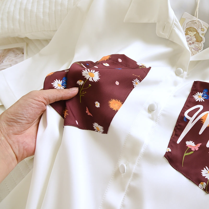 ชุดนอน Muslin Pajamas Muslin Pet รุ่น Chamomile (T3257 T3258 T3264 T3265) | ชุดนอนชุดเที่ยว