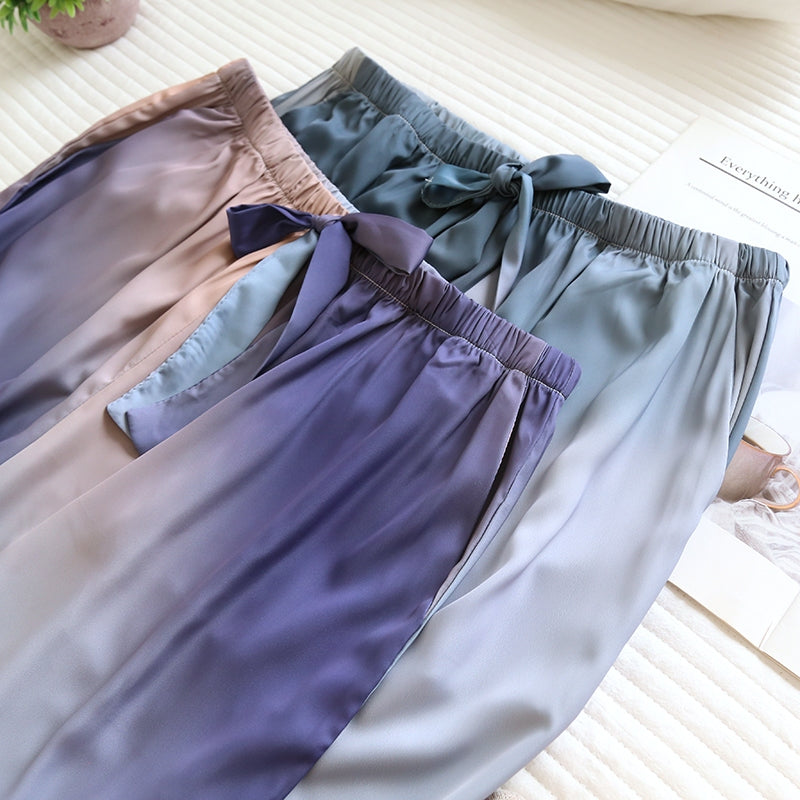 ชุดนอน Muslin Pajamas Collection Muslin Pet รุ่น hydrangea (T3259 T3260) | ชุดนอนชุดเที่ยว