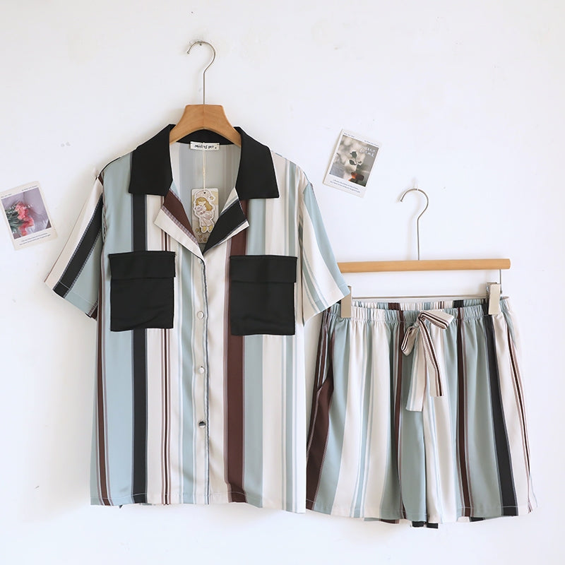 ชุดนอน Muslin Pajamas Collection Muslin Pet รุ่น Davy's Gray (N3288 T3288 Y3288 Y3289) | ชุดคู่รัก