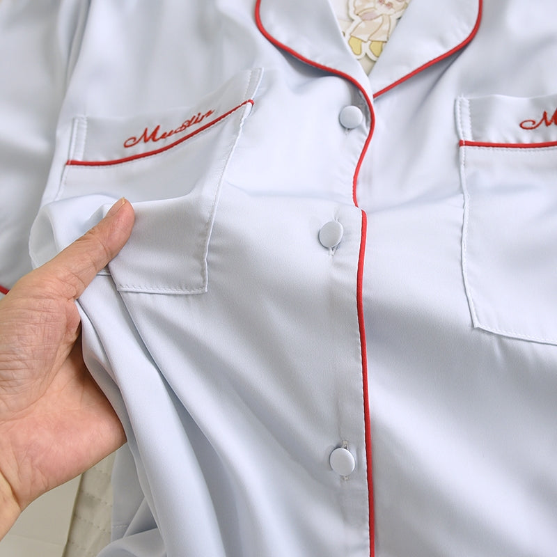 ชุดนอน Muslin Pajamas Collection Muslin Pet รุ่น Midnight (N3272 T3272 Y3273 Y3274) | ชุดคู่รัก