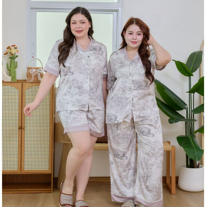 ชุดนอน Muslin Pajamas Collection Muslin Pet รุ่น tiger Forest (N3119 T3119 L3119) | ชุดนอนผู้หญิง