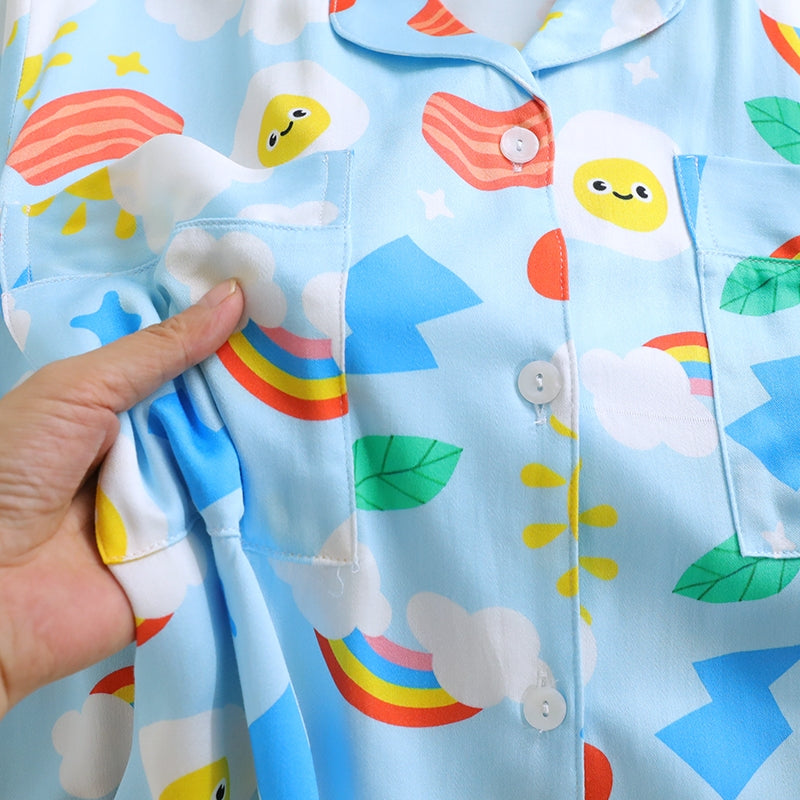 ชุดนอน Muslin Pajamas Organic bamboo รุ่น Sunny Mornings (A1064 B1064 E1064) | ชุดนอนผู้หญิง
