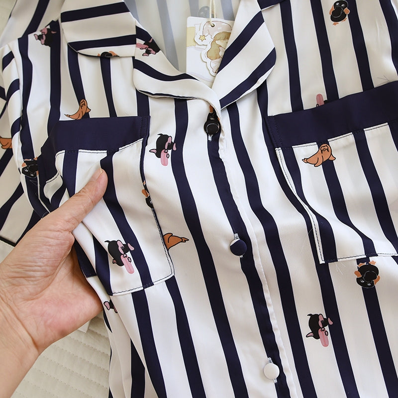 ชุดนอน Muslin Pajamas Collection Muslin Pet รุ่น Ocean Gang (N3293 T3293 Y3293 Y3294) | ชุดคู่รัก