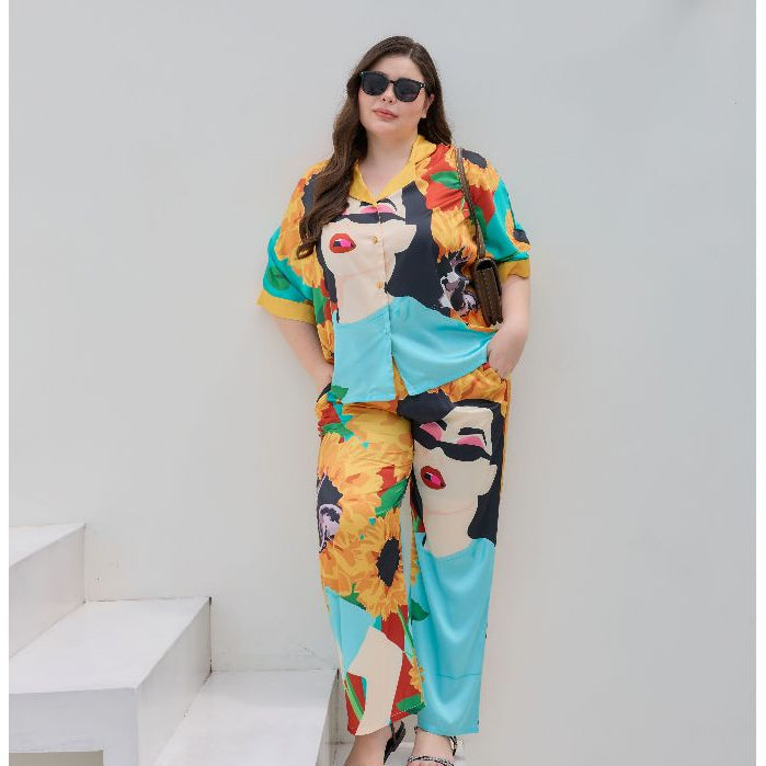 ชุดนอน Muslin Pajamas Silk Satin รุ่นWOMEN SET (V1139 V1140 V1141 V1142 V1143 V1144 V1145)|ชุดนอนแฟชั่น,ชุดนอนผู้หญิง