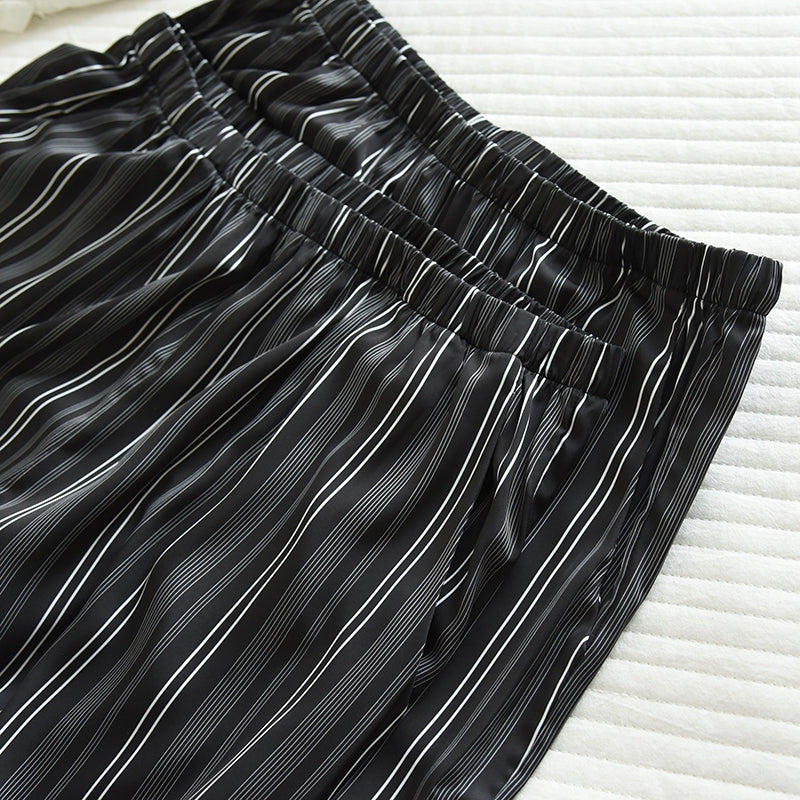 ชุดนอน Muslin pajamas Collection Muslin Pet รุ่น Steel Rhythm (Y3295 Y3296) | ชุดผู้ชาย