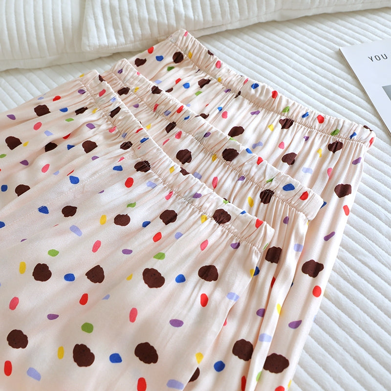 ชุดนอน Muslin Pajamas Organic bamboo รุ่น Sprinkle Dreams (A1062 B1062 E1062) | ชุดนอนผู้หญิง