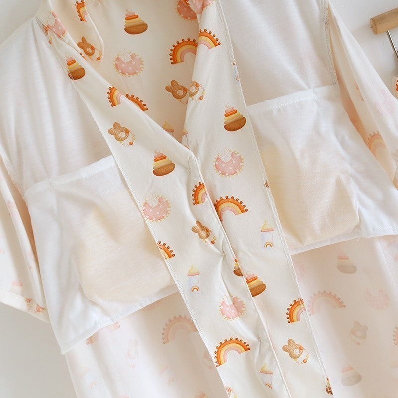 ชุดนอน Muslin Pajamas Organic bamboo รุ่น (A1013 B1013 E1013) | ชุดนอนผู้หญิง