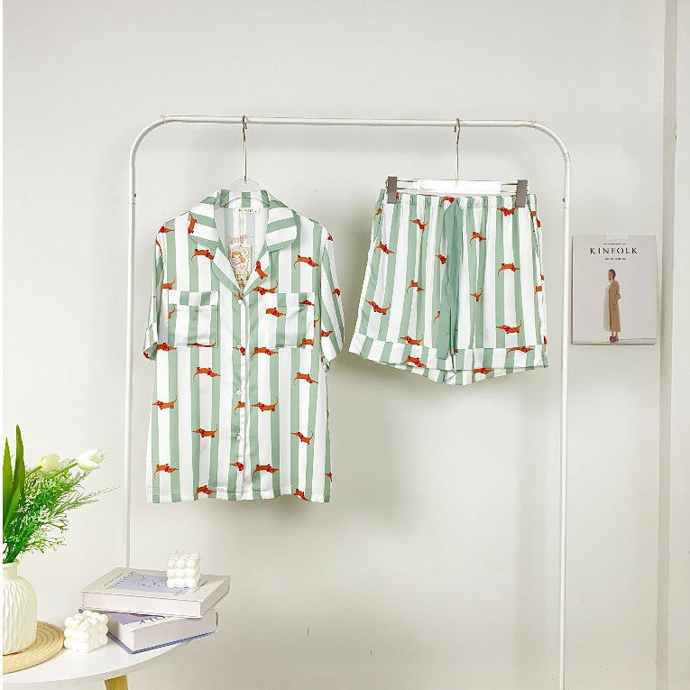 ชุดนอน Muslin Pajamas Collection Muslin Pet (N3109 T3109 Y3109 Y3110)