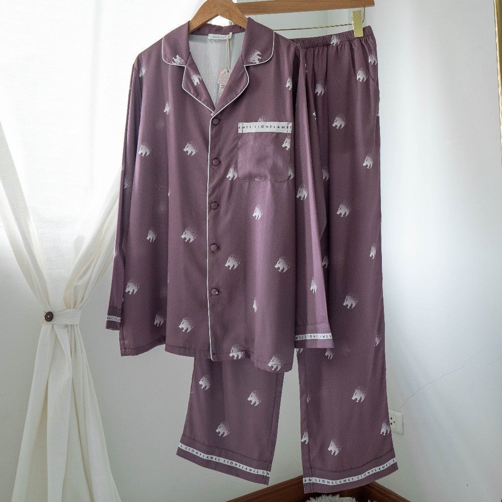 ชุดนอน Muslin Pajamas Silk jacquard ( Y109 Y110 Y111 Y112 )